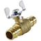 Apollo 3/4 in. Brass PEX-A Barb Ball Valve with Tee Handle EPXV34T - alternate 2